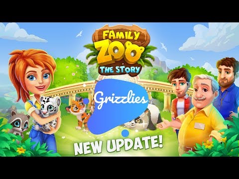 Family Zoo Story - Grizzlies Bears Enclosure Complete