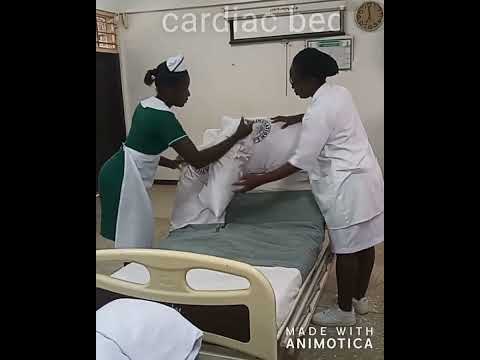 making a cardiac bed @nursingart247