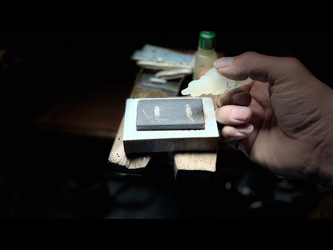 how to check if it is silver with 14k acid.