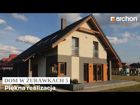 Dom w żurawkach 5 – Piękna realizacja I ARCHON+ Projekty Domów
