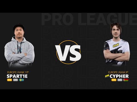 Spart1e vs cypher - Quake Pro League - Stage 3 - Week 9