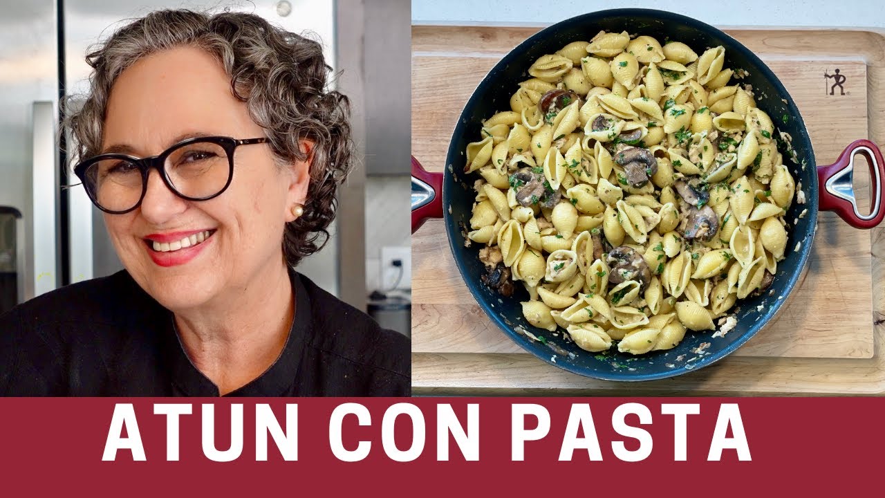 Pasta con Atún y Champiñones Fácil y Rápida | The Frugal Chef