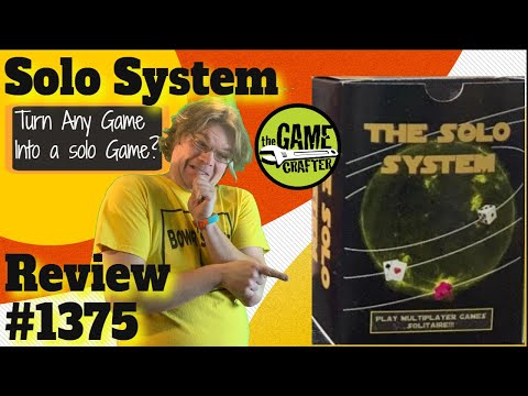 Solo System Review *Turn any game solo?!*
