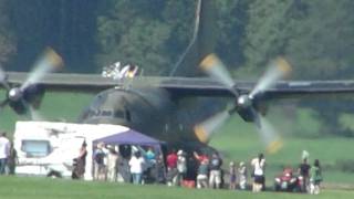 preview picture of video 'Tannkosh 2011 - Flugplatz Tannheim - Aufbau und Anflug'