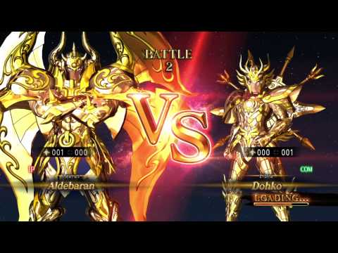 Saint Seiya Soldiers Soul Aldabaran vs Dohko