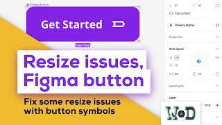 Fix your Button Resize Issue in Figma