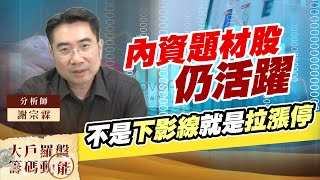 內資題材股仍活躍 不是下影線就是拉漲停 (圖)