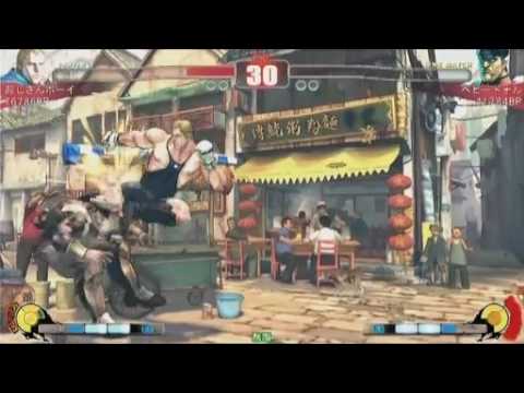 SF4:Ojisan Boy (Ab) vs Baby Doll (Ve) - Kumagaya Magician 24-10-2009