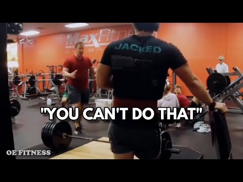 Powerlifter Gets Confronted In The Gym