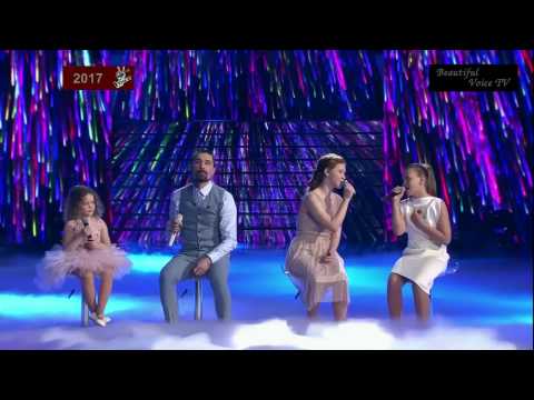 Bilan/Snejana/Elizaveta/Alisa. 'Написать тебе песню'. Finale - The Voice Kids Russia 2017.