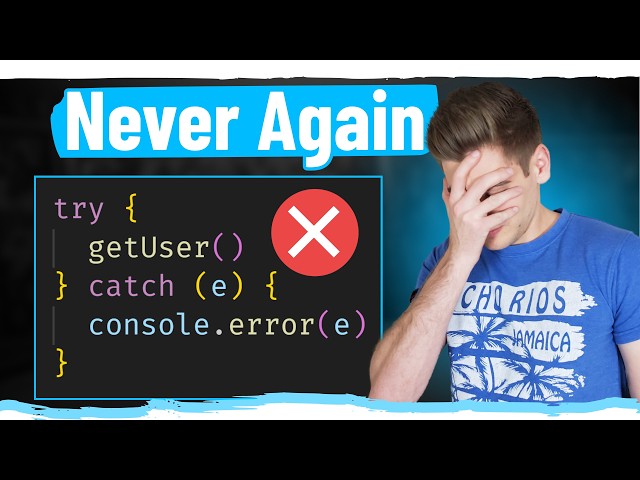 Thumbnail of Using try, catch, and custom error classes lesson