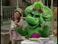 Barney Tea Riffic Manners 2002 2013 Treat Size DVD Release