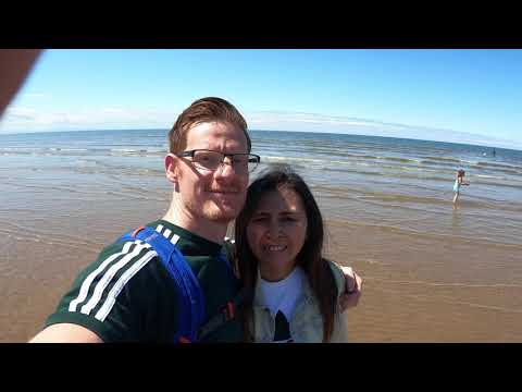 Day out with family @ formby beach