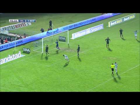 Gol de Nolito (4-1) en el Celta de Vigo - Real Betis - HD