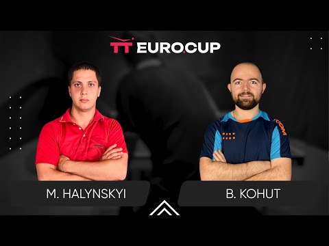 16:20 Mykola Halynskyi - Bohdan Kohut 14.06.2024 TT Euro.Cup Ukraine Elite. TABLE 3