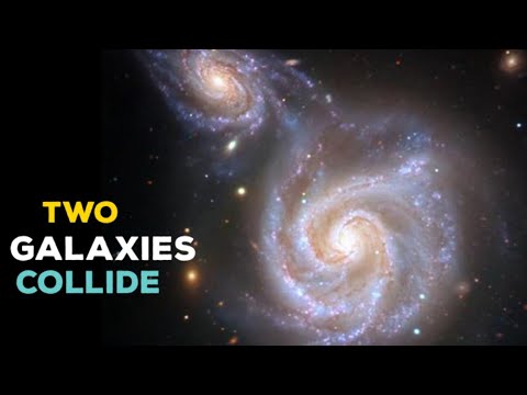 What If When Two Galaxies Collide?