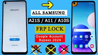 Samsung A21s / A10s / A11 FRP Bypass 2024 New | All Samsung FRP Bypass Without PC And Software Tool