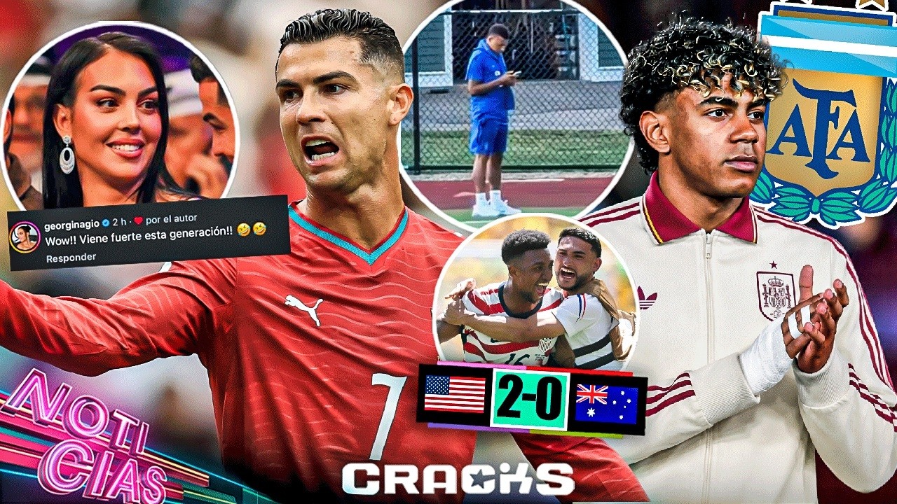 CR7 les manda mensaje; Gio cae en fake | Lamine quiere a Argentina | ¿Qué veía Mbappe en el cel?