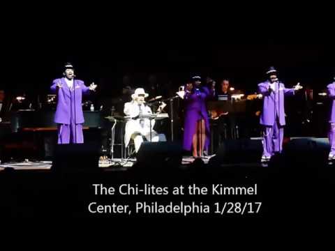 The Chi-lites perform at the Kimmel Center in Philly 1/28/17