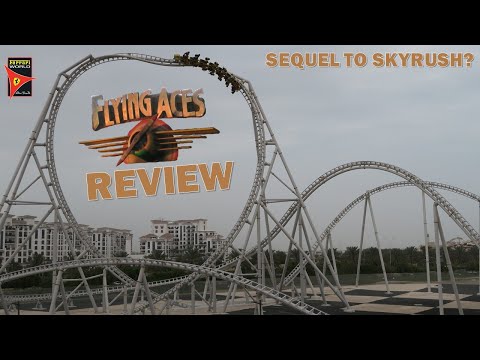 Flying Aces Review (Original), Ferrari World Intamin Hyper Coaster, Abu Dhabi | Sequel to Skyrush?