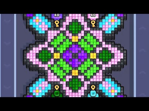 Pixel Flow Level 398 Walkthrough