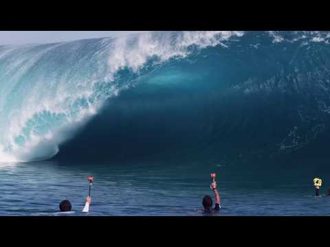 John John Florence and friends surf large Teahupoo - 2011