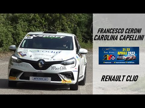 Rally 2 Valli 2023 || Ceroni-Capellini || Renault Clio