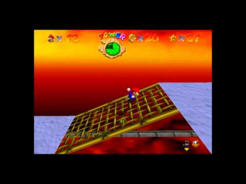 Green Demon Challenge - Bowser in the Fire Sea