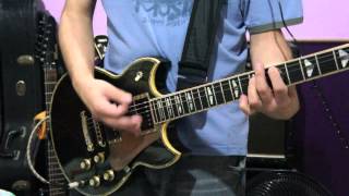 Siouxsie and the Banshees - Desert Kisses (guitar cover)