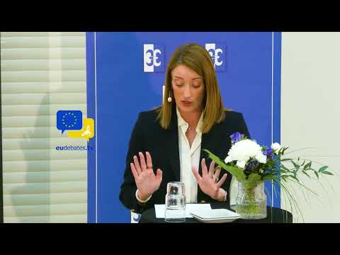 Video Thumbnail: Metsola’s WARNING & HOPE ⚠️ “Europe Faces a 1989 Moment – We Must Act NOW!”