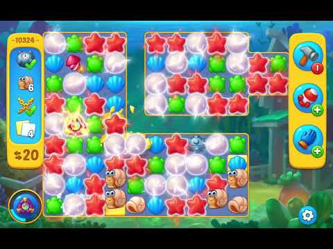 Fishdom Level 10324 - Daily Log #662 | Gemstone Trail | New Cards 