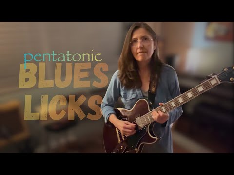 Pentatonic Blues Ideas :|: Quist Backing Track :|: Active Melody Challenge