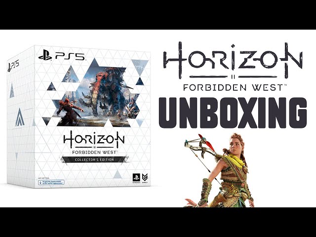 Vídeo relacionado con Playstation Horizon Forbidden West, Figura de acción de Lujo de Aloy de 15 cm con 15 Accesorios, The Shapes Collection, para Fans y coleccionistas de la PS5 a Partir de 17 años