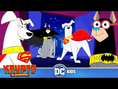 Krypto The Superdog em Português 🇧🇷 | Os Melhores Momentos de Krypto e Batcão |  DC Kids