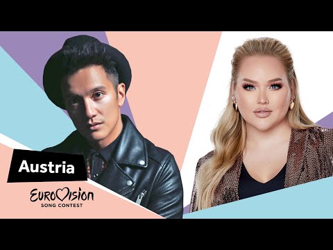 Eurovisioncalls Vincent Bueno - Austria 🇦🇹 with NikkieTutorials