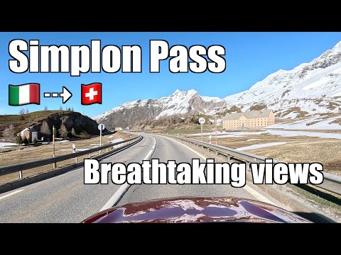 Drive up the Scenic Simplon Pass: From Bella Italia to Swiss Serenity