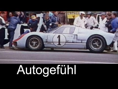 24 hours of Le Mans 1966 heritage footage with Ford GT rediscovered!