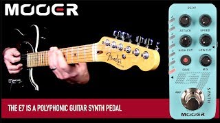 Video thumbnail for MOOER E7 Polyphonic Synth by Mike Hermans