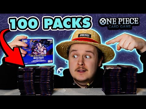 We Opened 100 Packs of OP-14: The Azure Sea's Seven / One Piece TCG