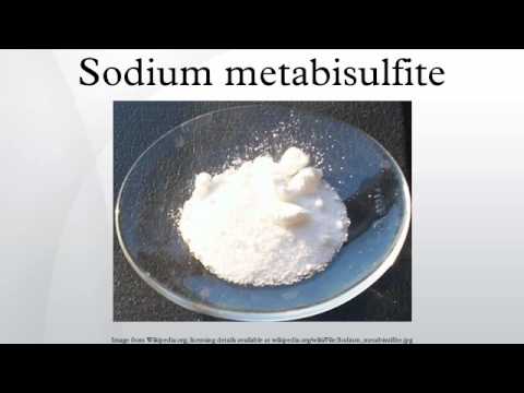 Sodium Metabisulfite -SMBS