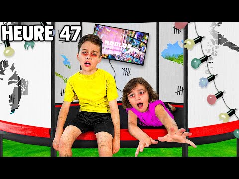 Le Dernier Qui Quitte Le TRAMPOLINE Gagne 100,000 ROBUX