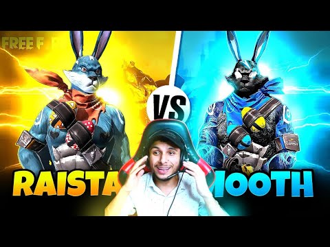 Finally Raistar vs Smooth444 🤯🔥 Raistar Handcam Gameplay 🤯❤ [ Must Watch ] - Garena Free Fire Max