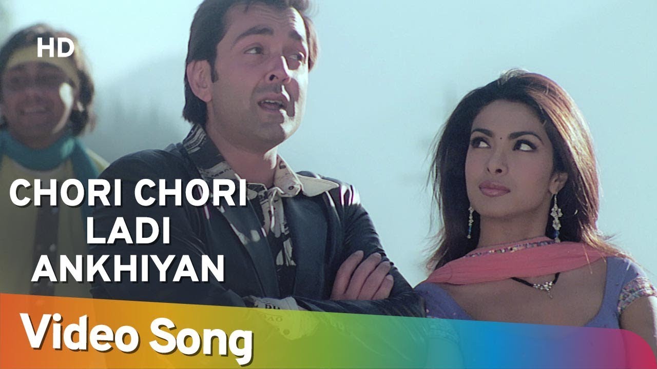 Chori Chori Ladi Ankhiya Lyrics | Barsaat | Alka Yagnik, Udit Narayan | Nadeem Shravan