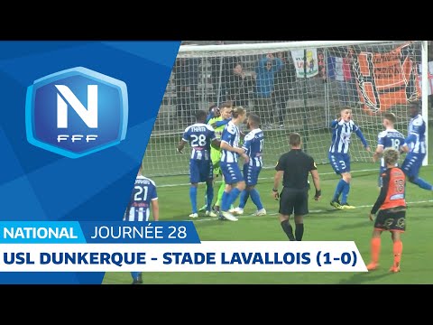 J28 : USL Dunkerque - Stade Lavallois (1-0), le résumé I National FFF 2018-2019