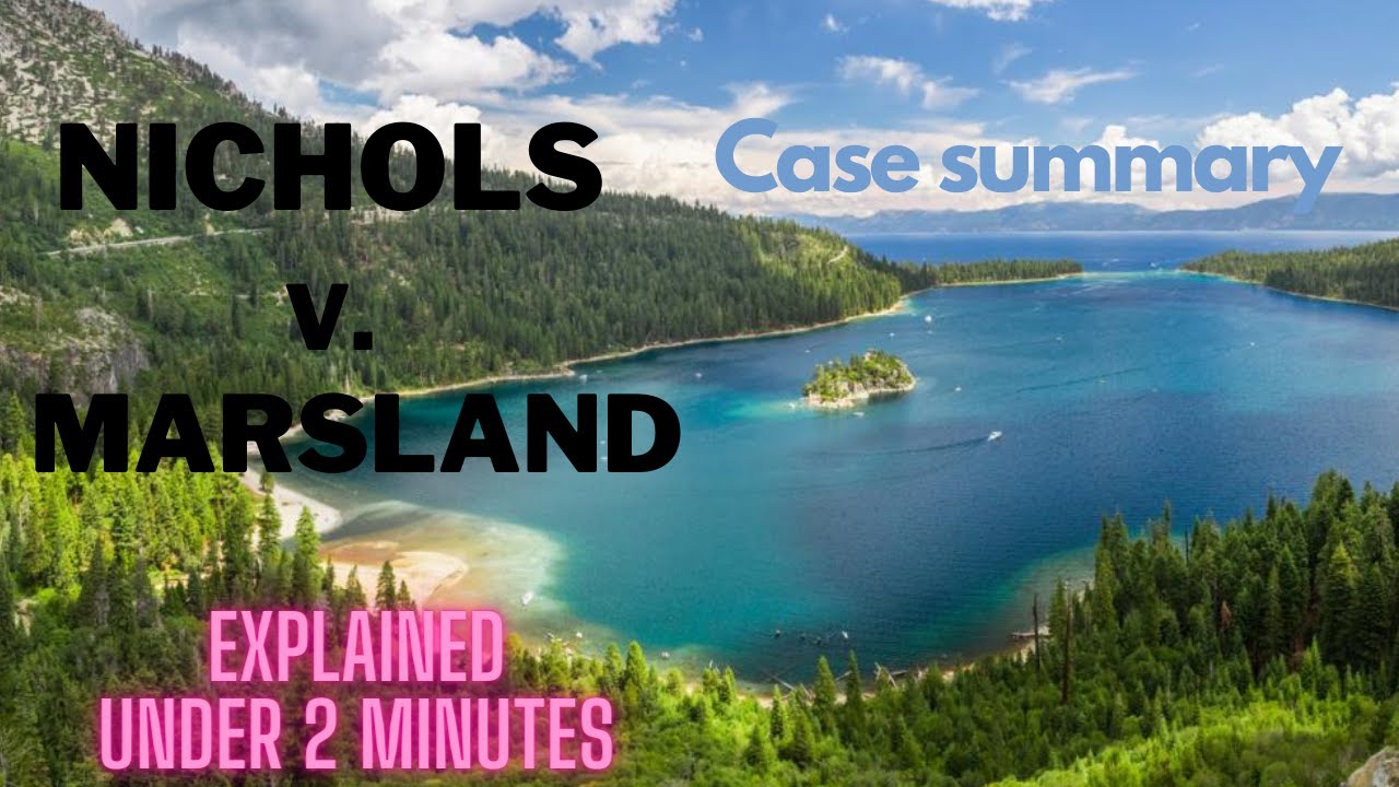 Nichols v Marsland – Case summary - Case 66