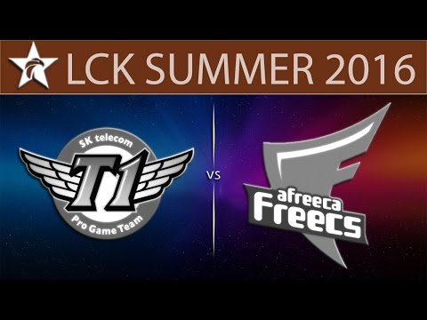 [LoL VODs] SKT vs AFS Game 1 | LCK Summer 2016 (22.06.2016) - SK Telecom T1 vs Afreeca Freecs