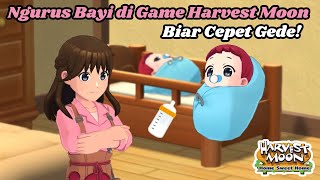 Ngurus Bayi di Game Harvest Moon : Home Sweet Home #games #harvestmoon #gaming #bayi