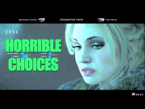 Until Dawn - Horrible Choices E01