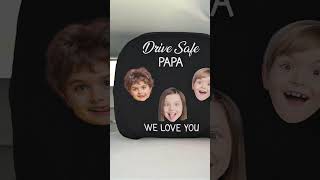 Download lagu Drive Safe Daddy, Mommy, Papa | Custom Kids & Pet Faces | Personalized Photo Car Headrest Covers mp3