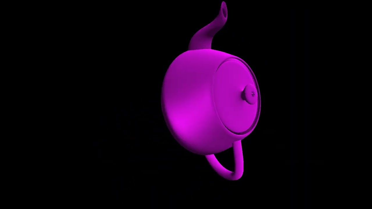 Open GL teapot , Bezier surfaces in shader